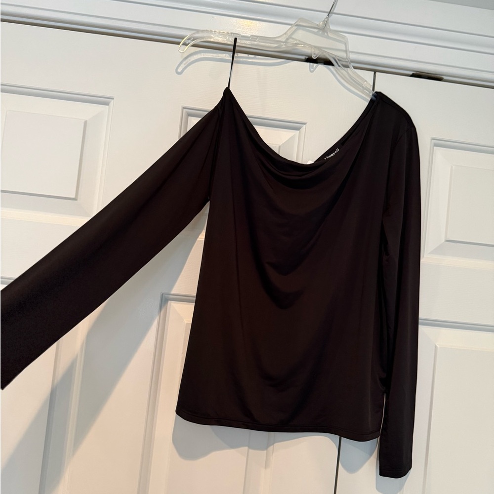 Express off the shoulder Elegant Black Women's Top